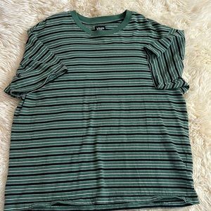 Retro striped tee